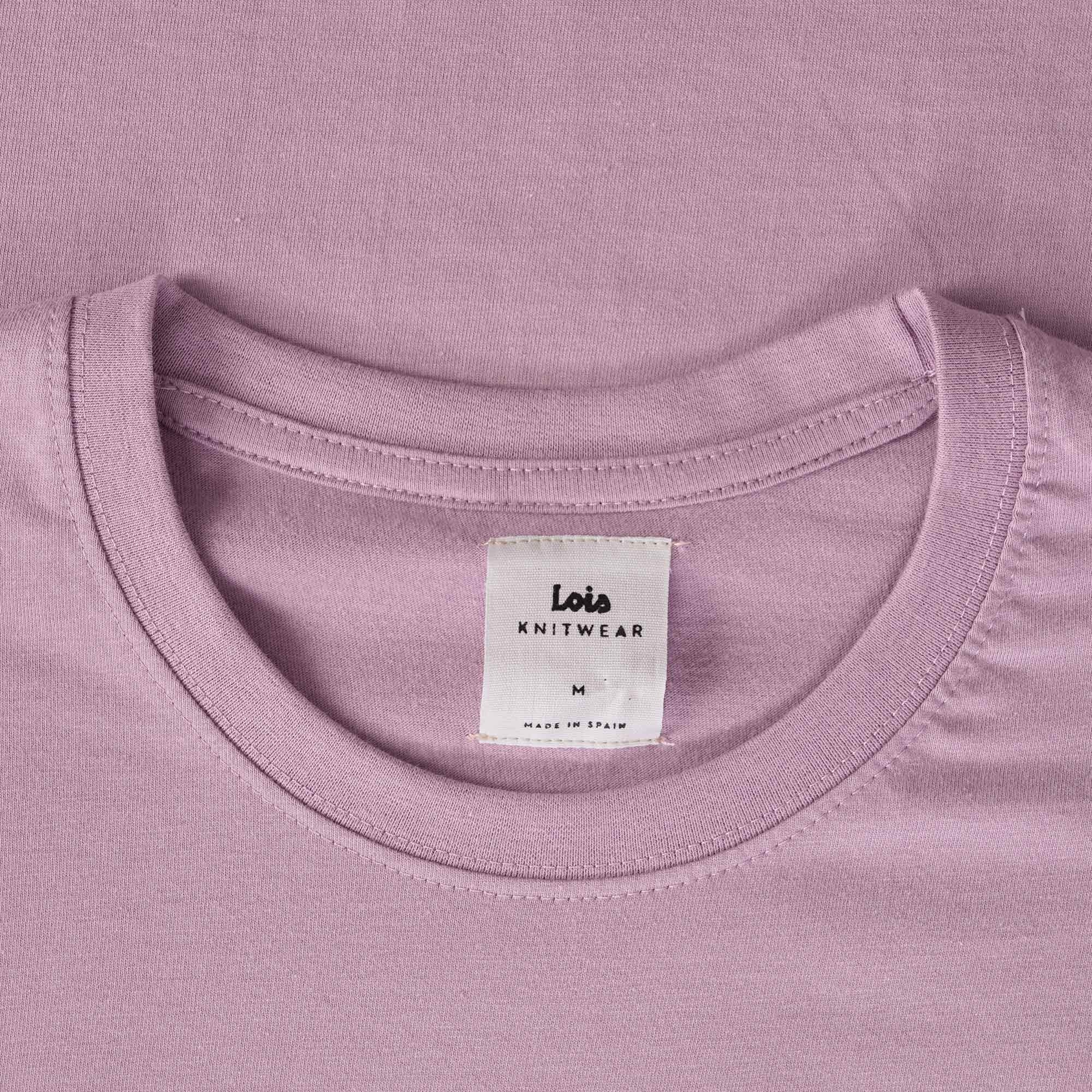 Lois Jeans New Baco Logo T-Shirt - Lavender