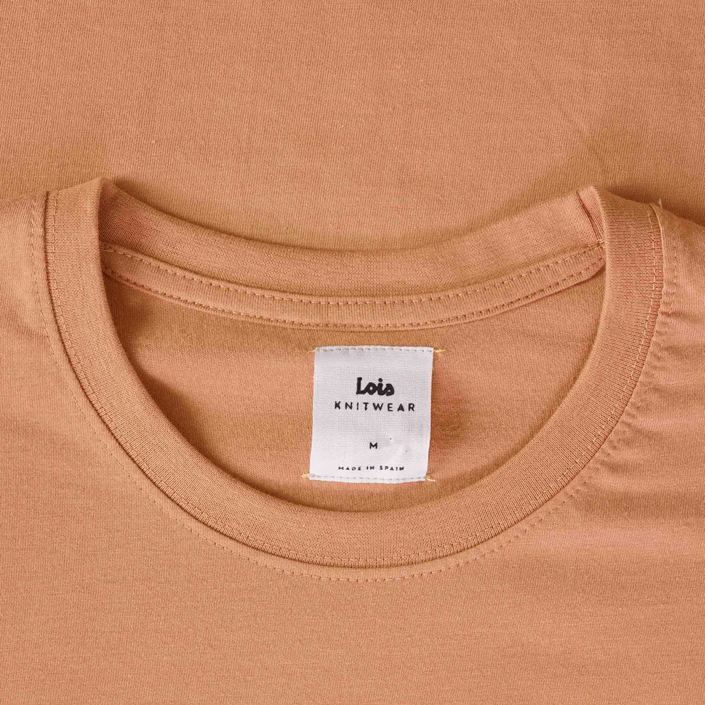 Lois Jeans New Baco Logo T-Shirt - Tangerine