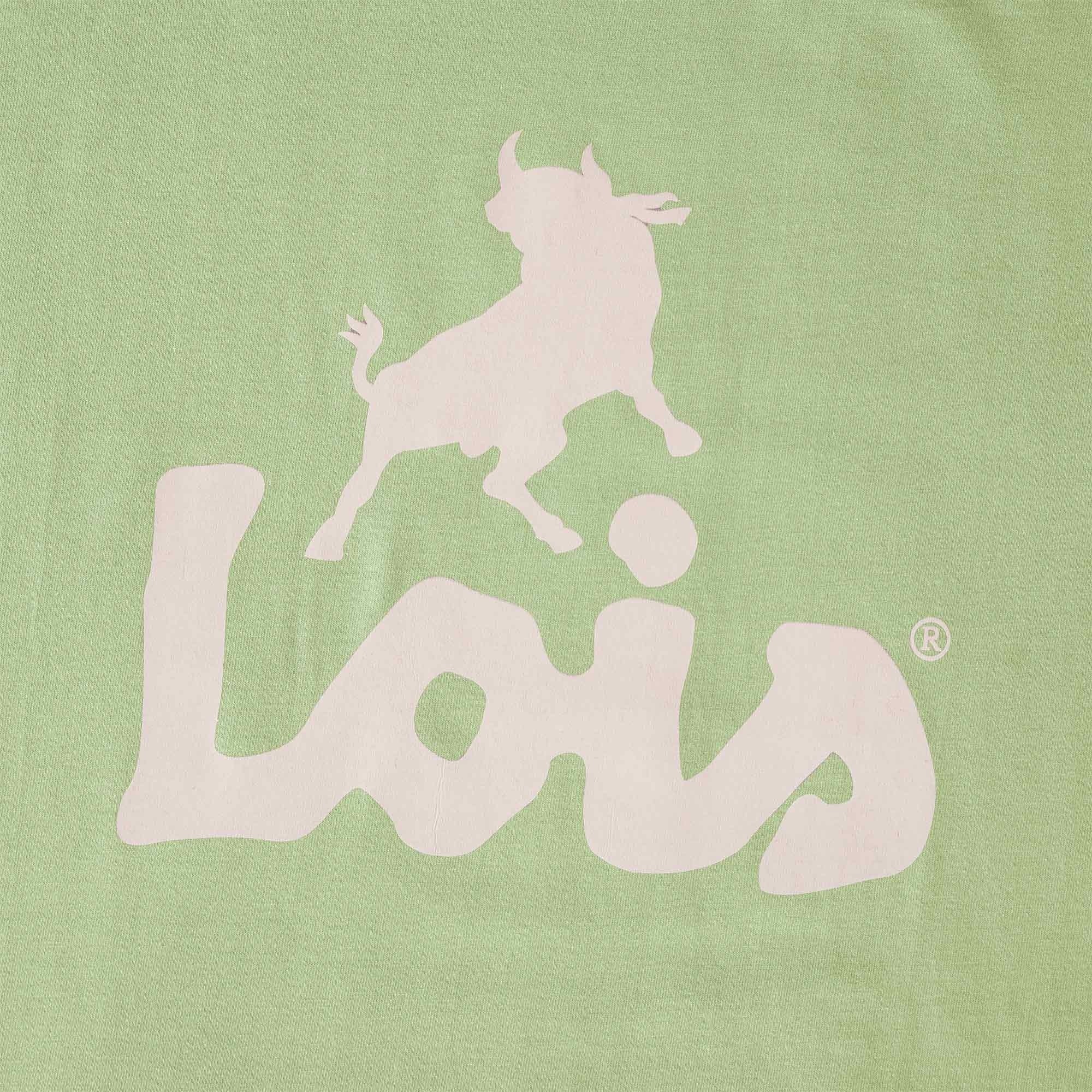 Lois Jeans New Baco Logo T-Shirt - Green Fog