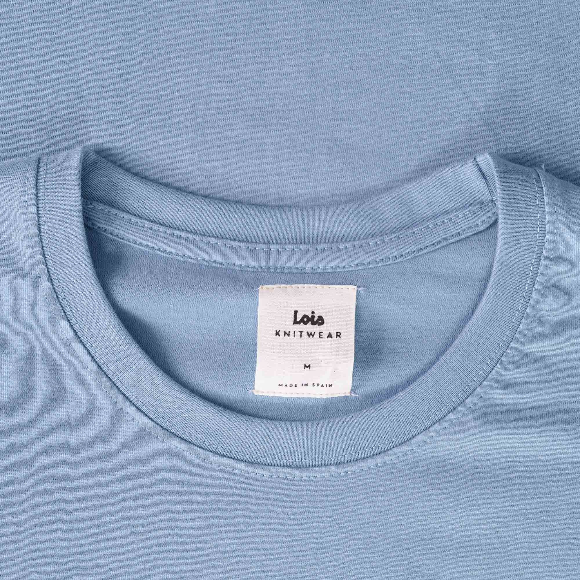 Lois Jeans New Baco Logo T-Shirt - Sea Blue