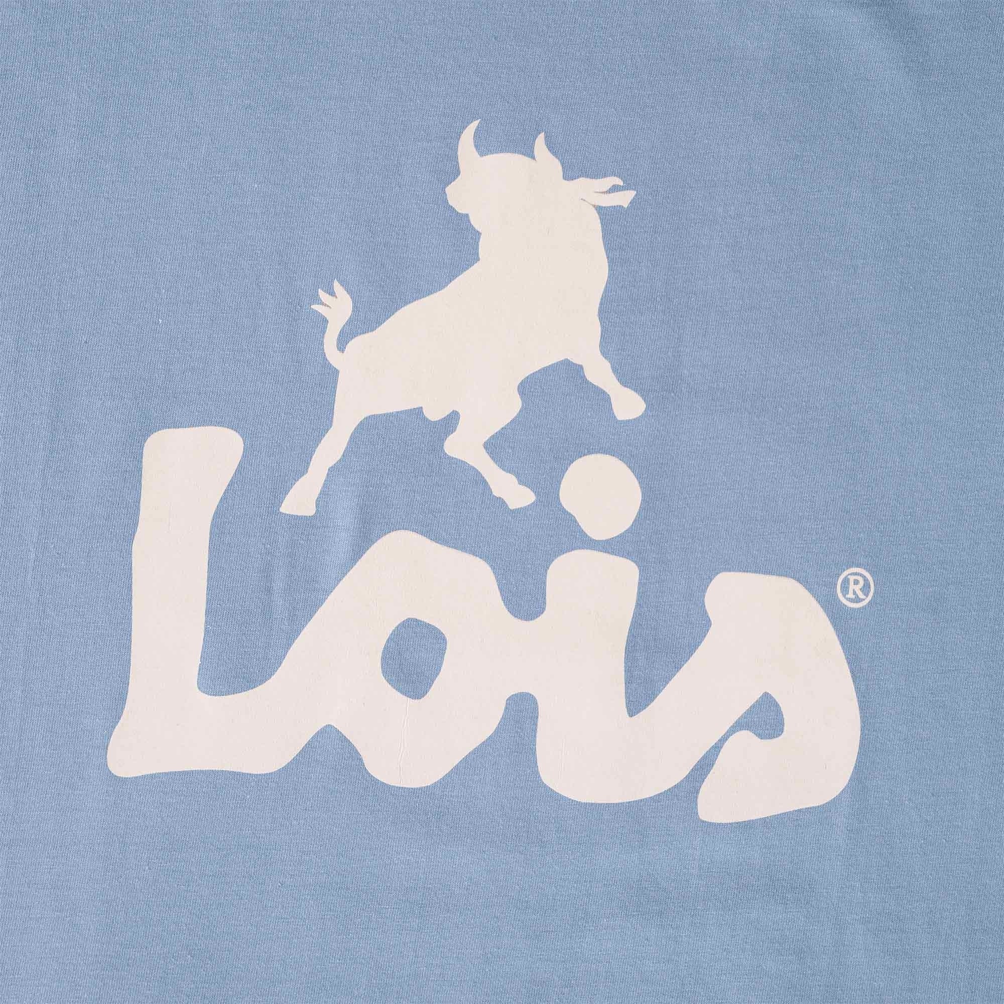 Lois Jeans New Baco Logo T-Shirt - Sea Blue