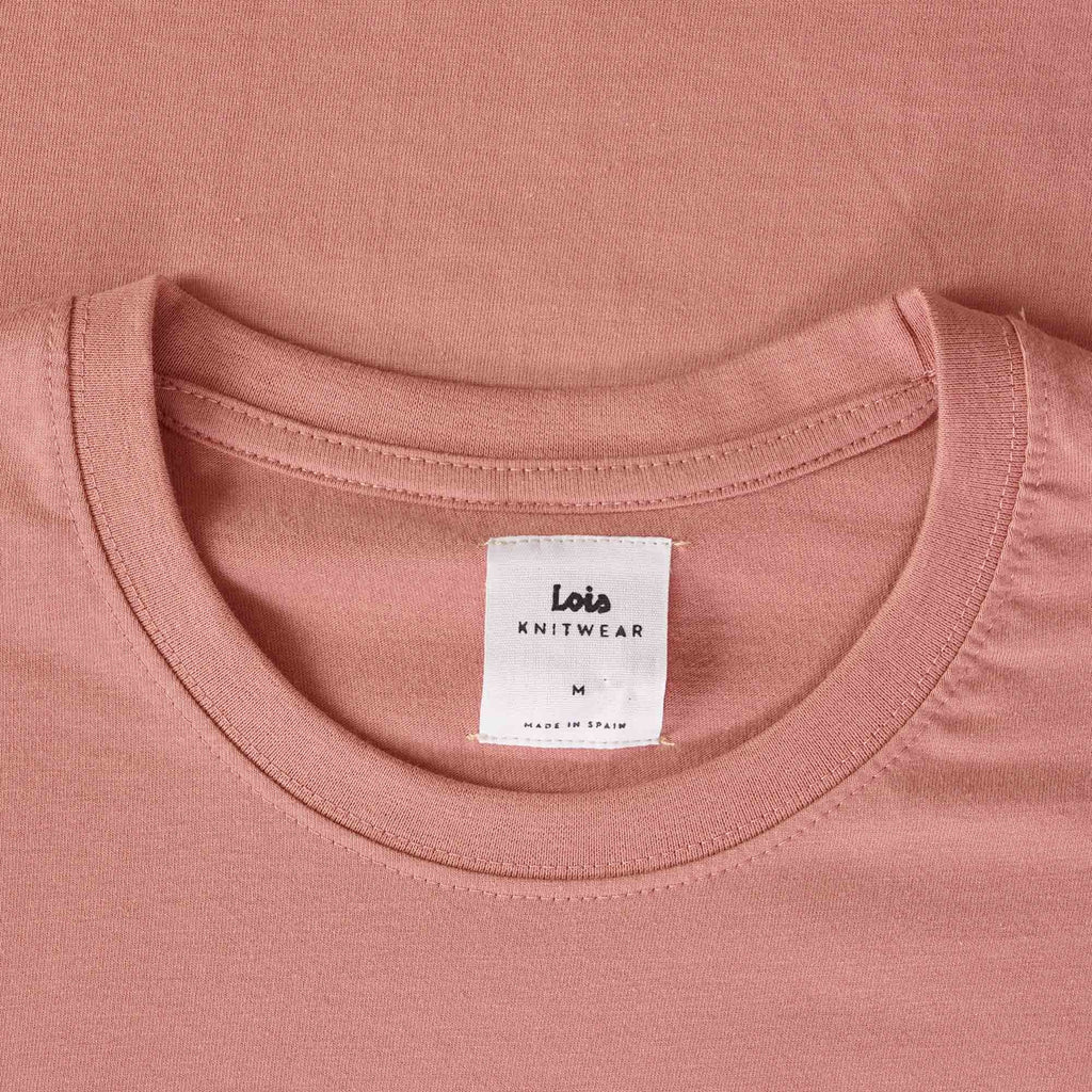 Lois Jeans New Baco Logo T-Shirt - Clay