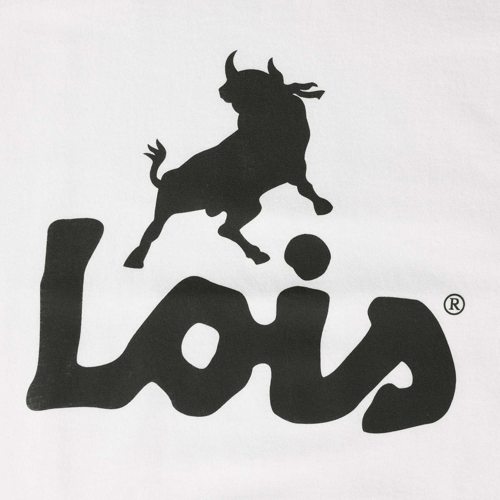 Lois Jeans Ringer T-Shirt - White/Black