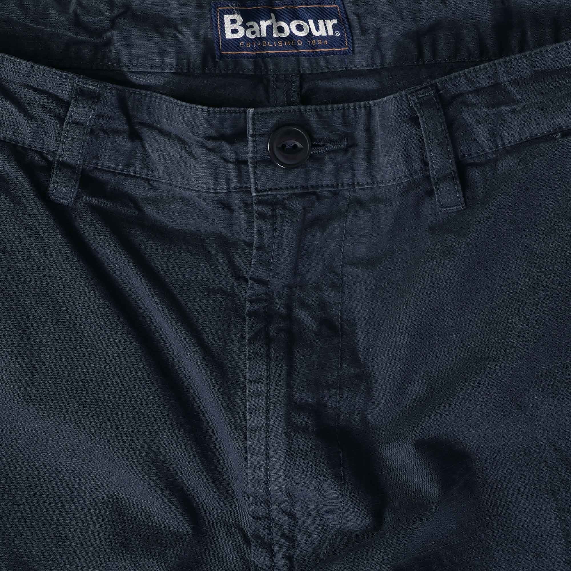 Barbour Essential Ripstop Cargo Trousers - Navy