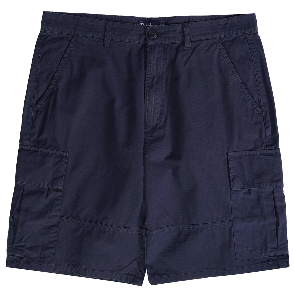 Barbour Essential Ripstop Cargo Shorts - Navy