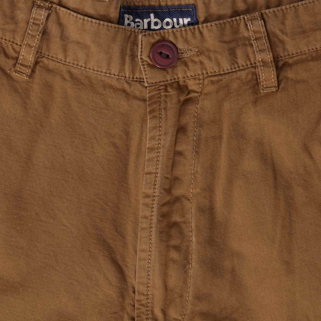 Barbour Essential Ripstop Cargo Shorts - Russet Brown