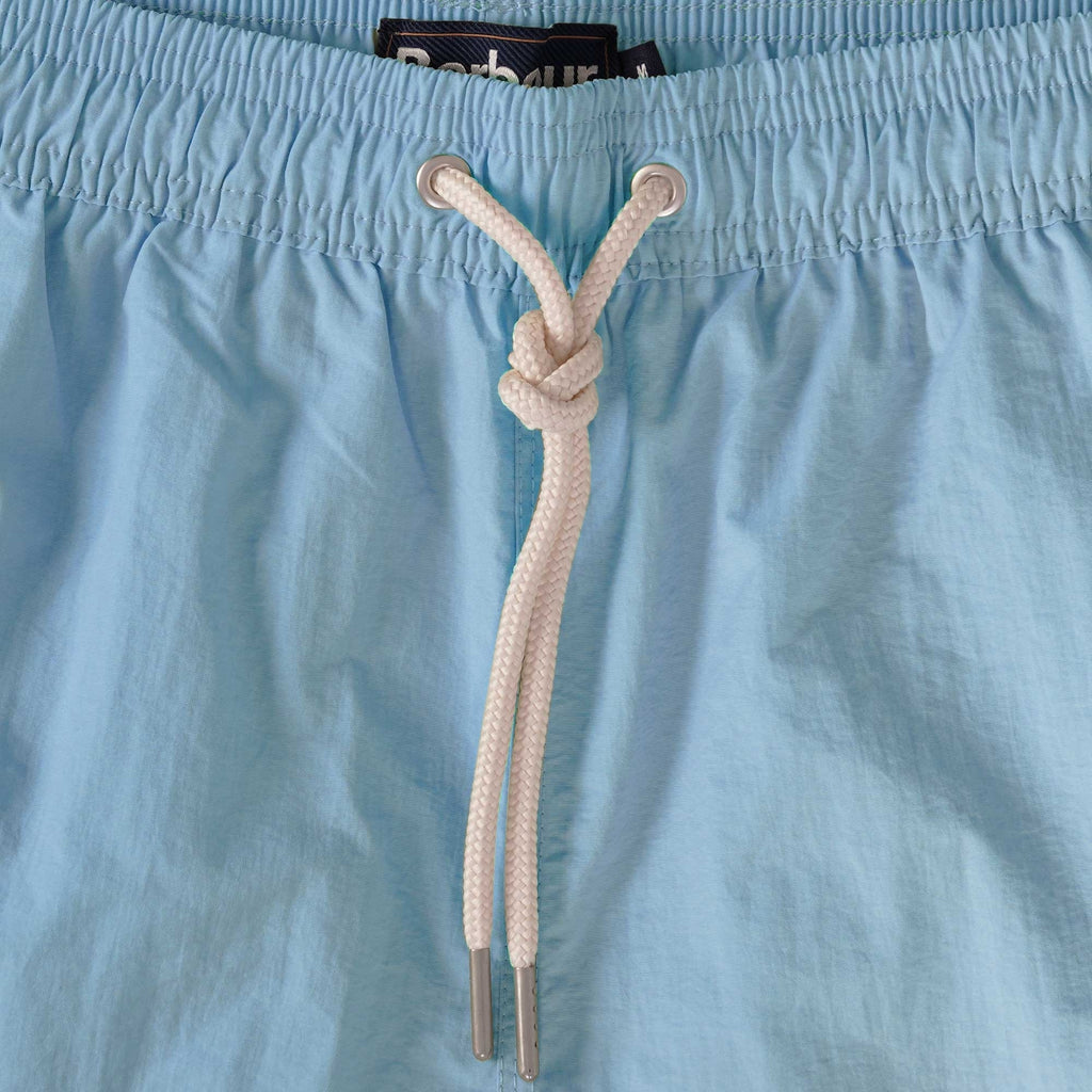 Barbour Essential Logo Swim Shorts - Sky Blue