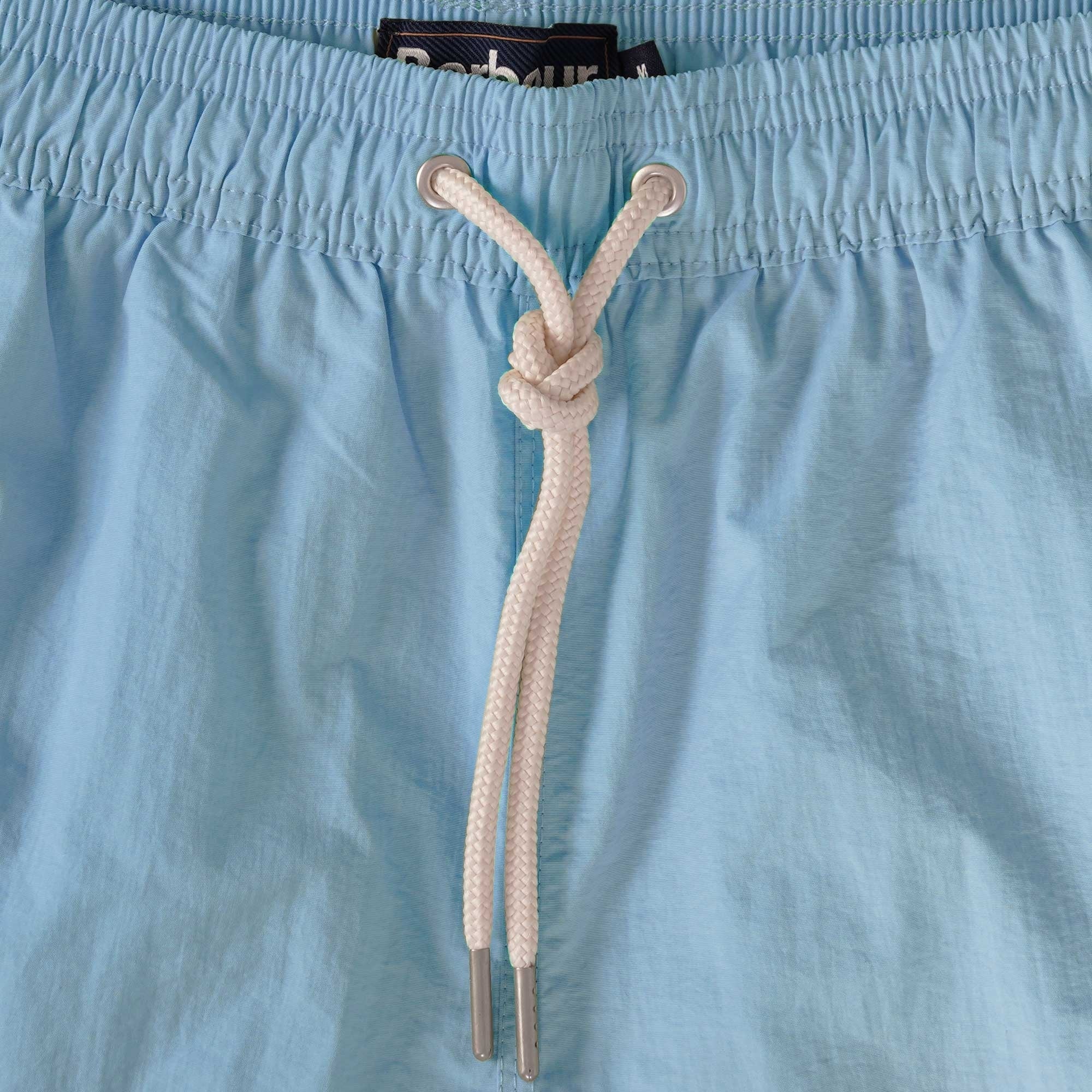Barbour Essential Logo Swim Shorts - Sky Blue