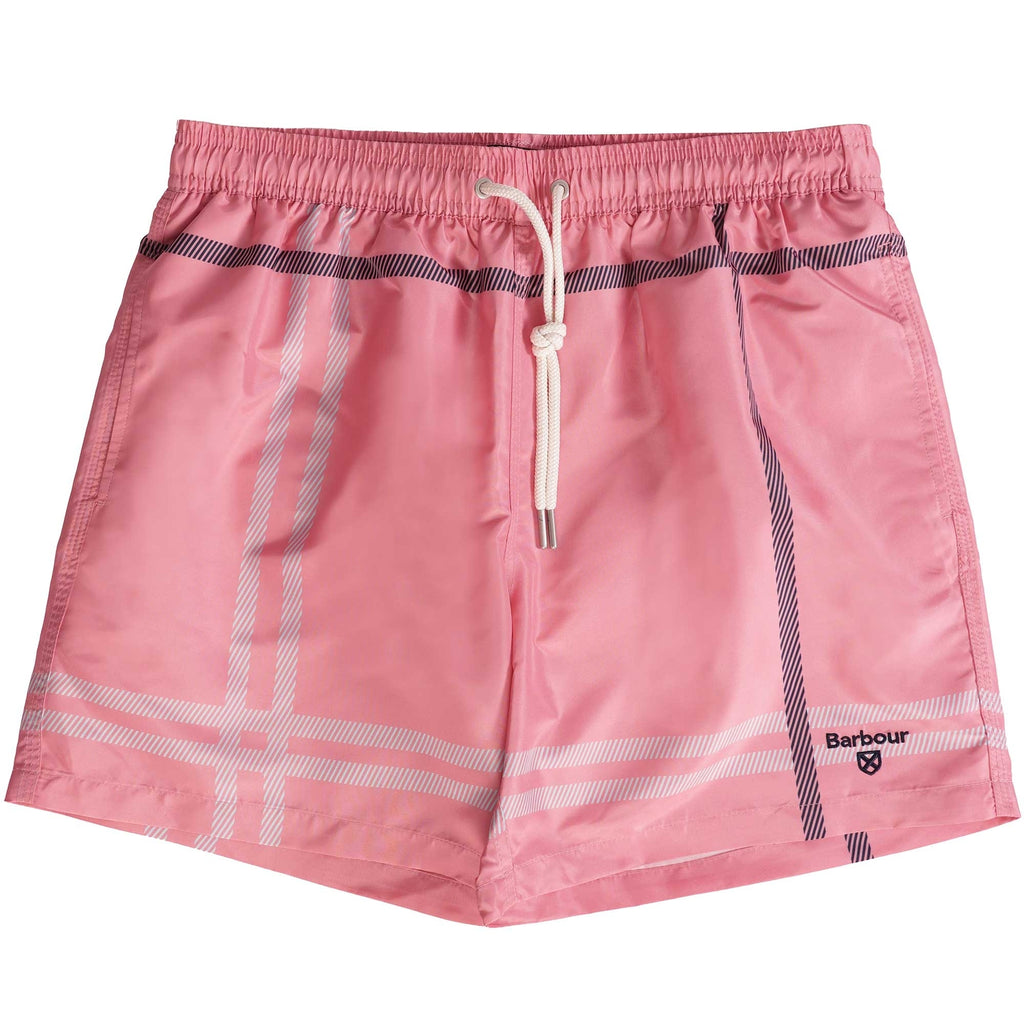 Barbour Blaine Swim Shorts - Pink Salt