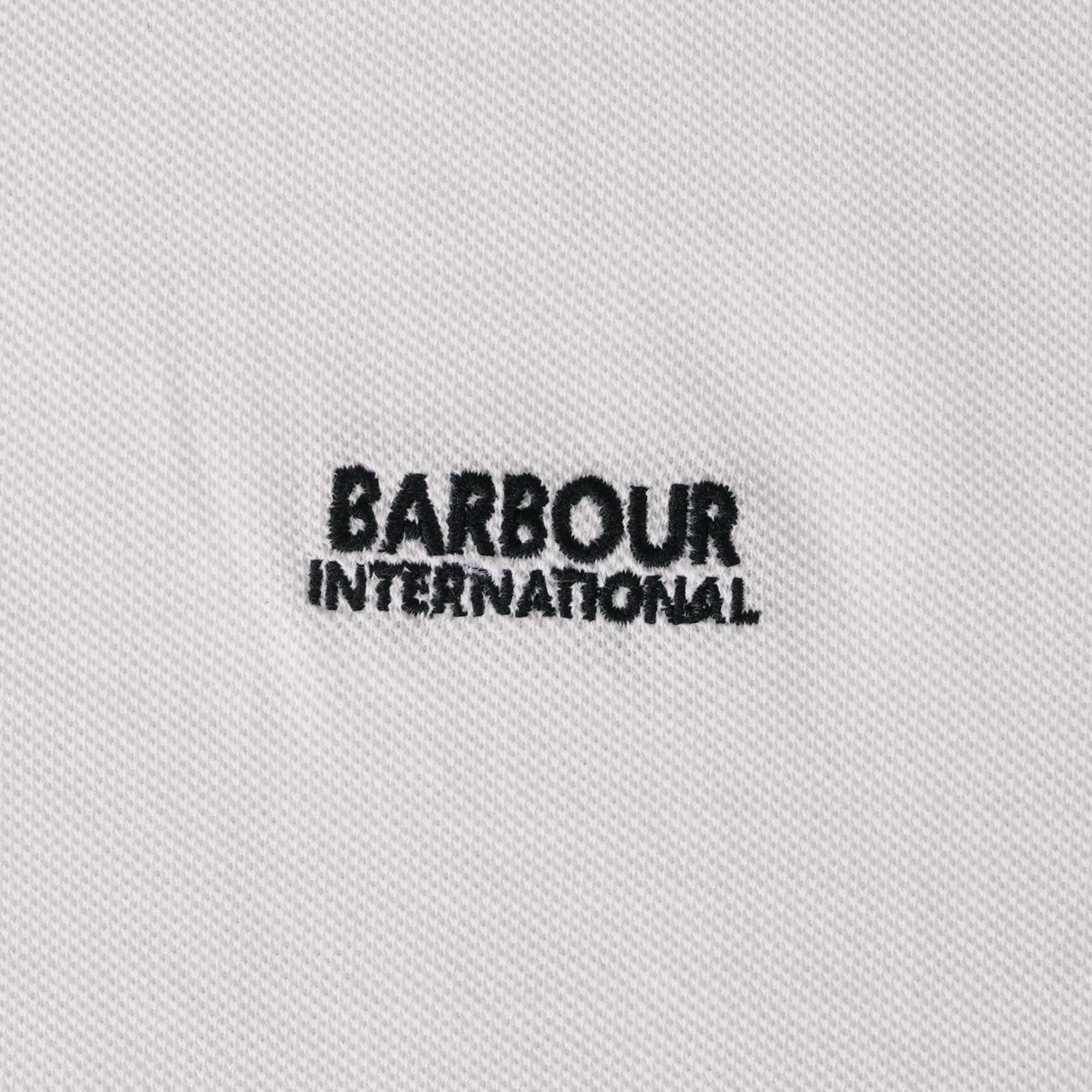 Barbour International Tourer Polo Shirt - White