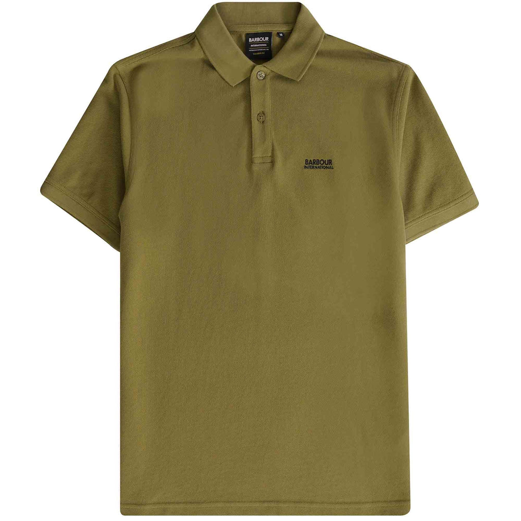 Barbour International Tourer Polo Shirt - Herb