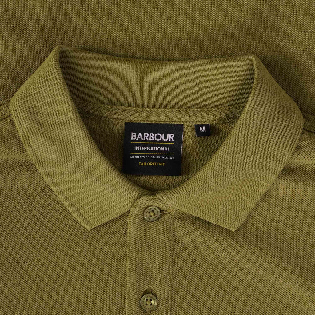 Barbour International Tourer Polo Shirt - Herb