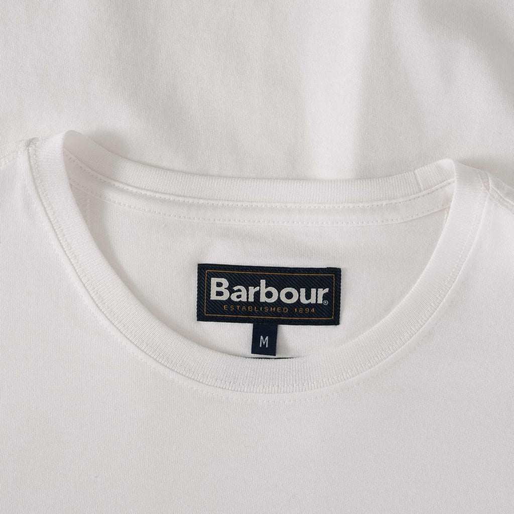 Barbour Durness Pocket T-Shirt - White