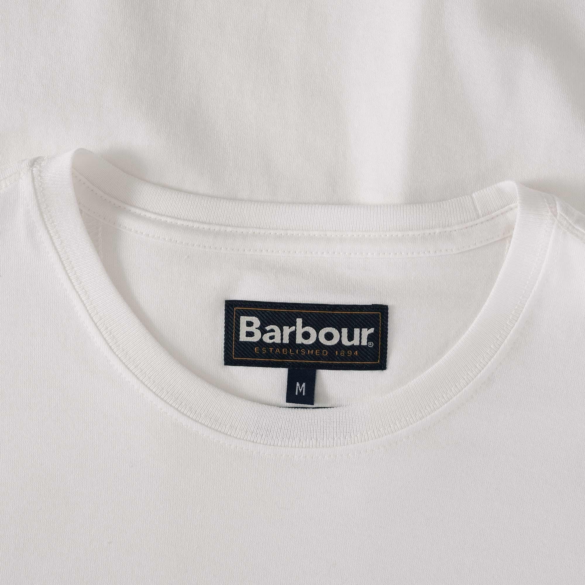 Barbour Durness Pocket T-Shirt - White