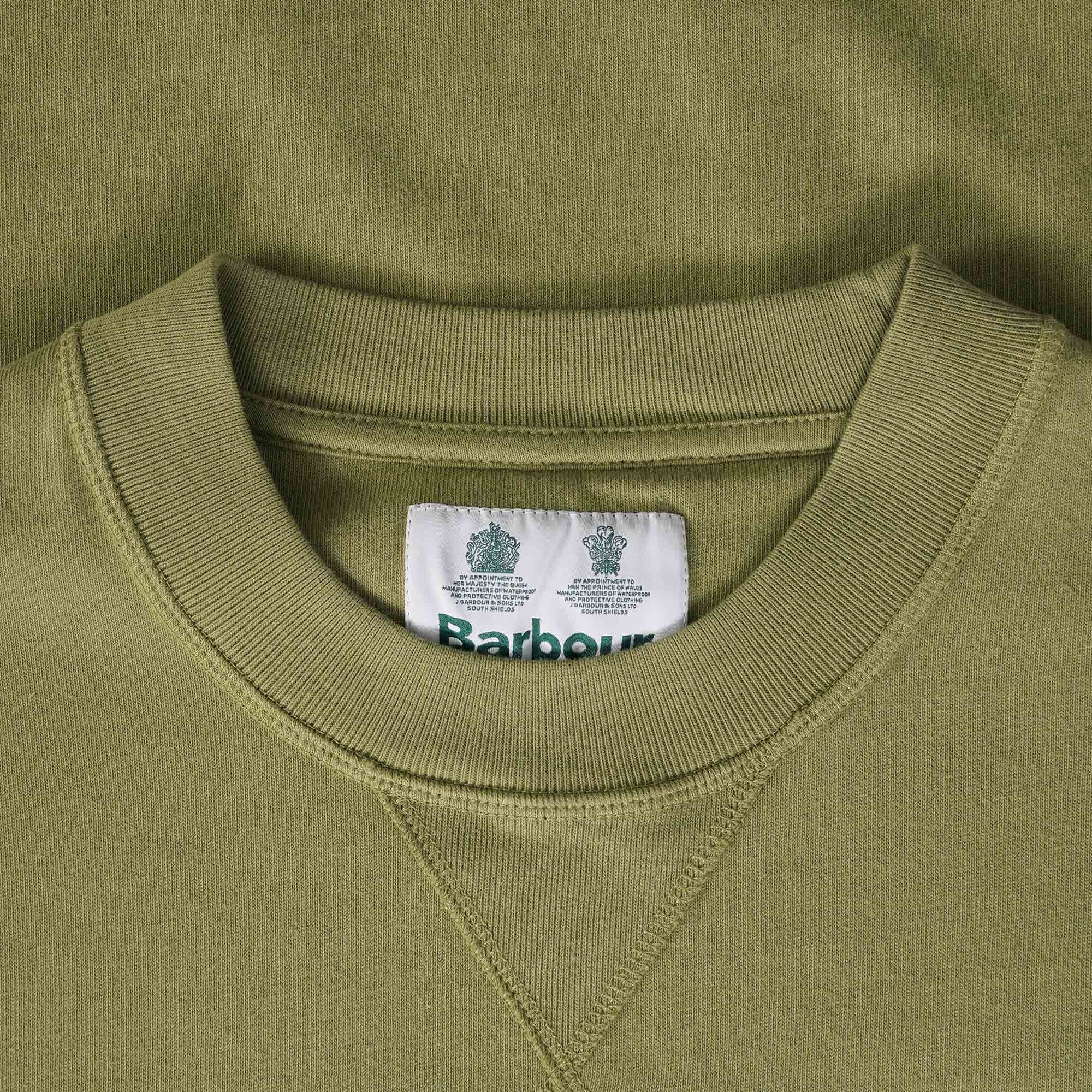 Barbour Williams Pocket T-Shirt - Bleached Olive