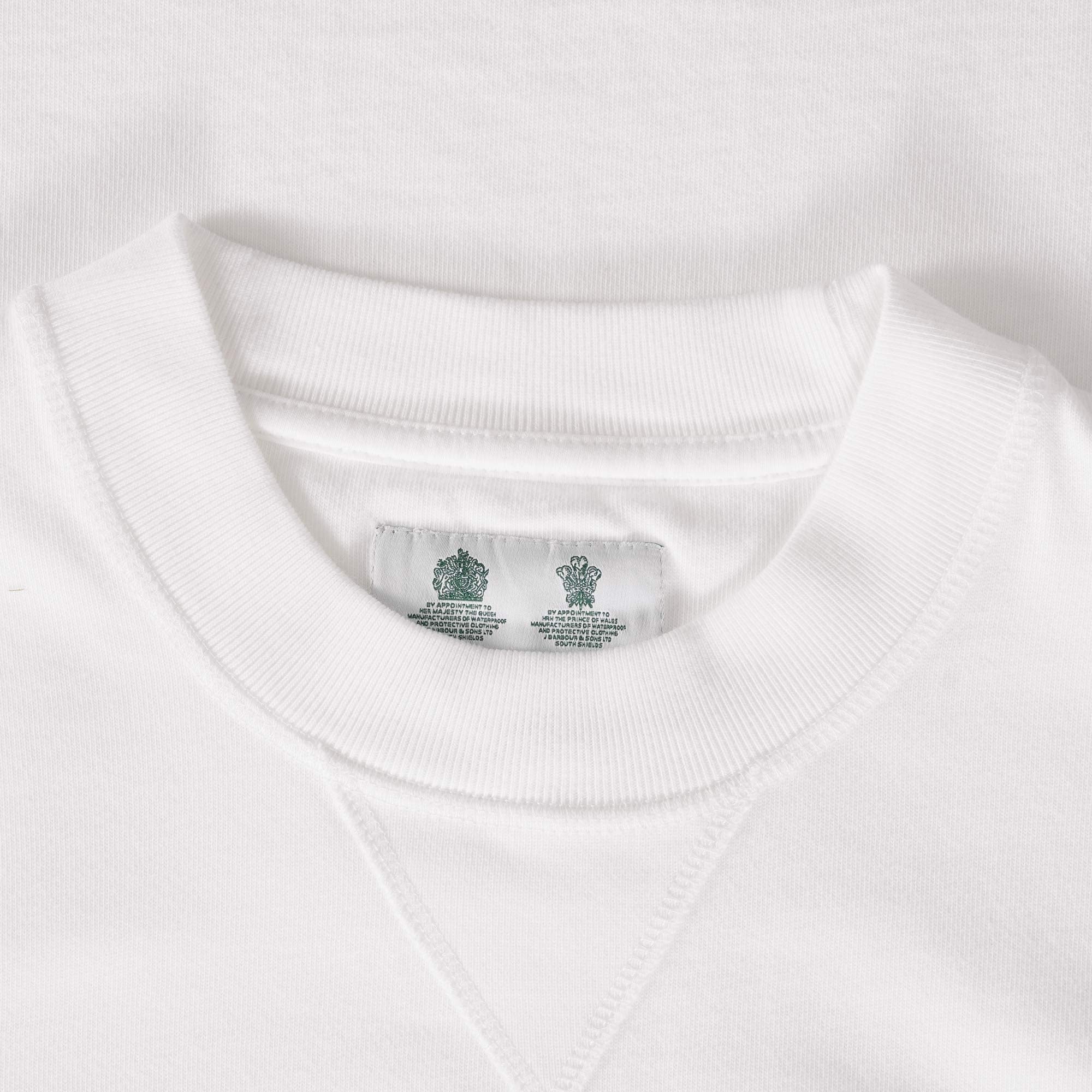 Barbour Williams Pocket T-Shirt - White