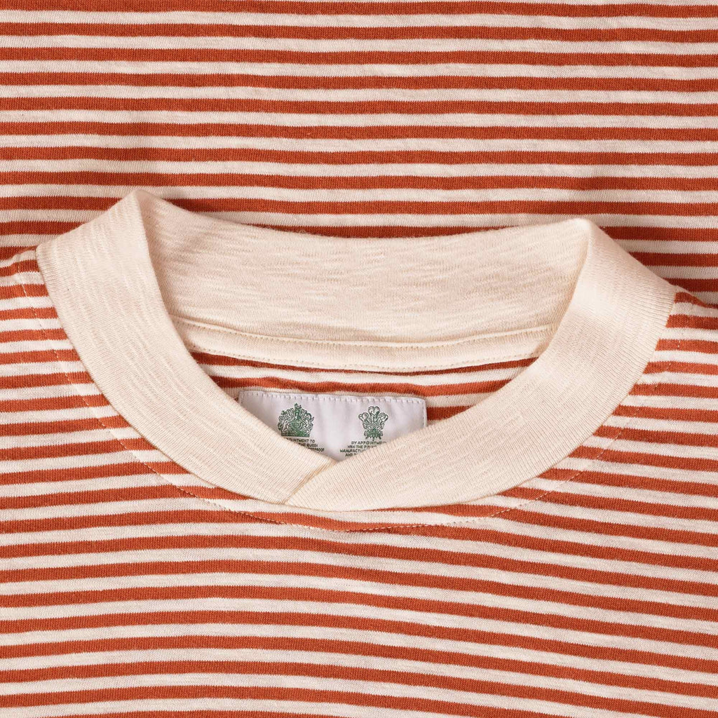 Barbour Briggs T-Shirt - Rust
