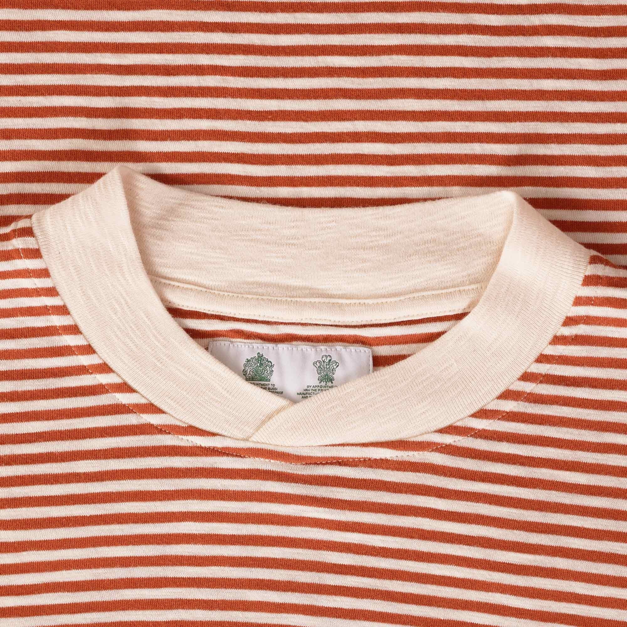 Barbour Briggs T-Shirt - Rust