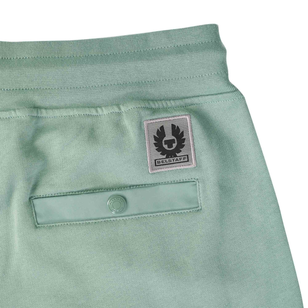 Belstaff Tide Sweat Shorts - Steel Green