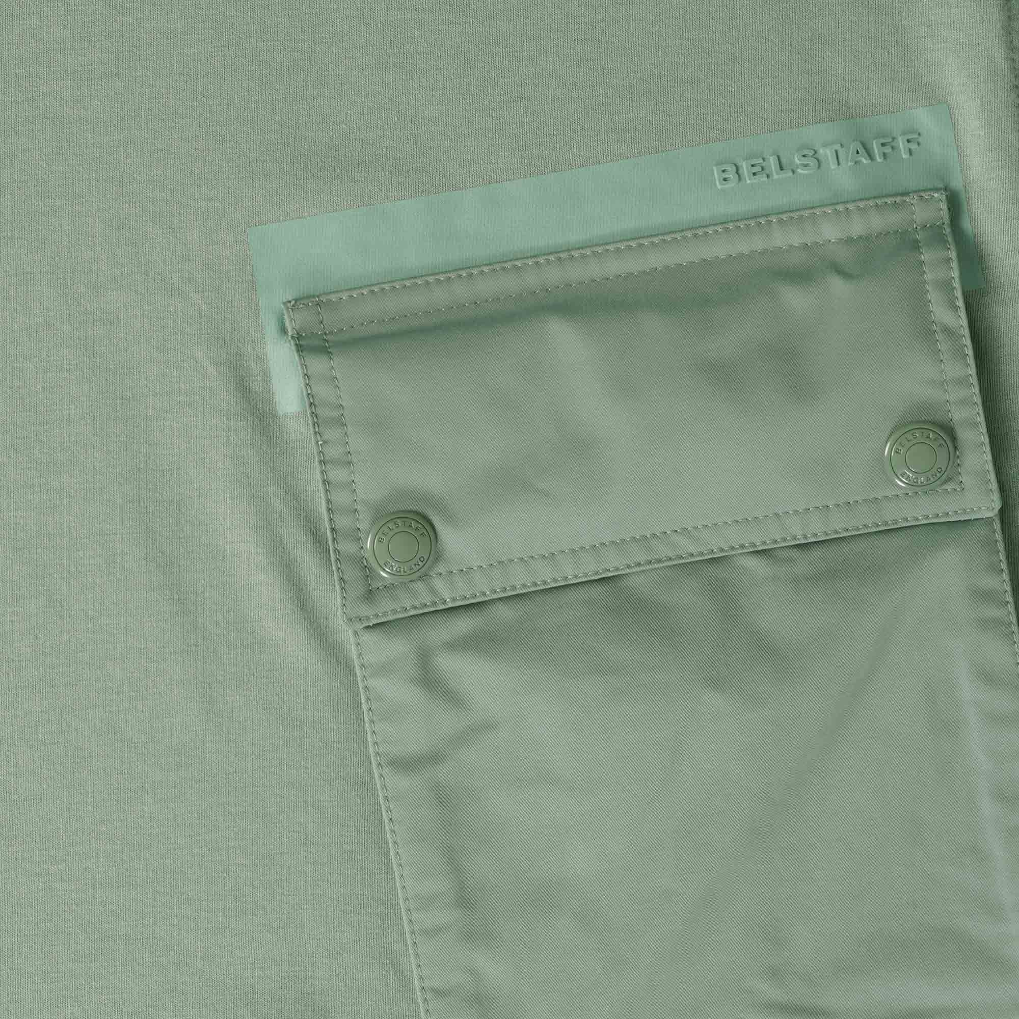 Belstaff Flow T-Shirt - Steel Green