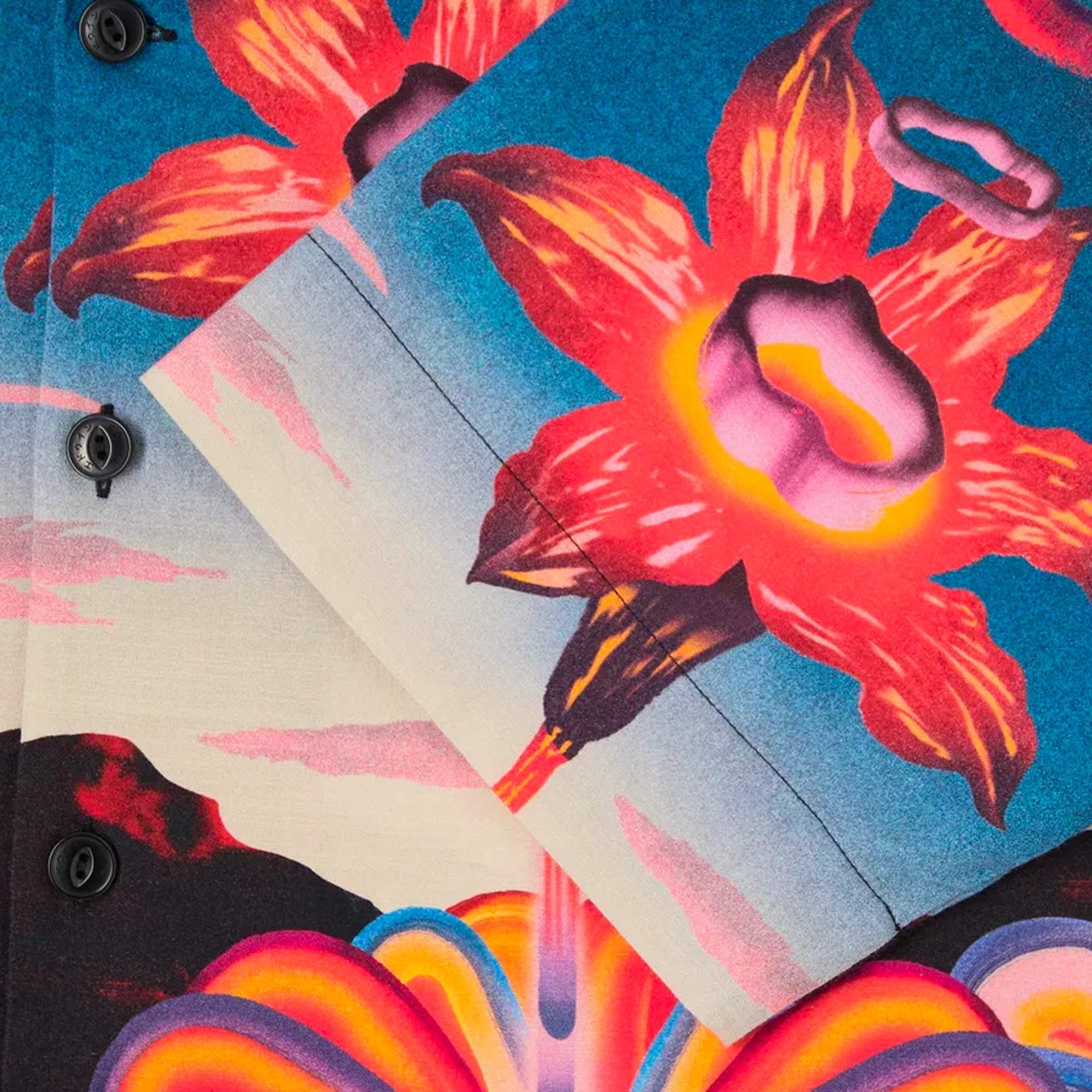 Hana No Shita Short Sleeve Shirt - Multi