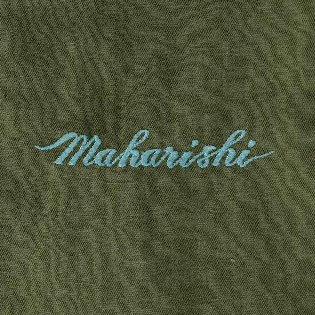 Maharishi Dragon Embroidered Tour Jacket - Olive