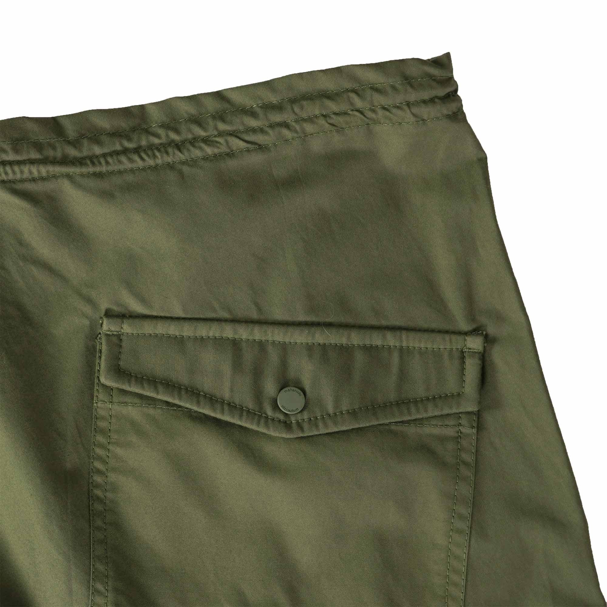 Maharishi Water Dragon Embroidered Loose Snopant¨ - Olive