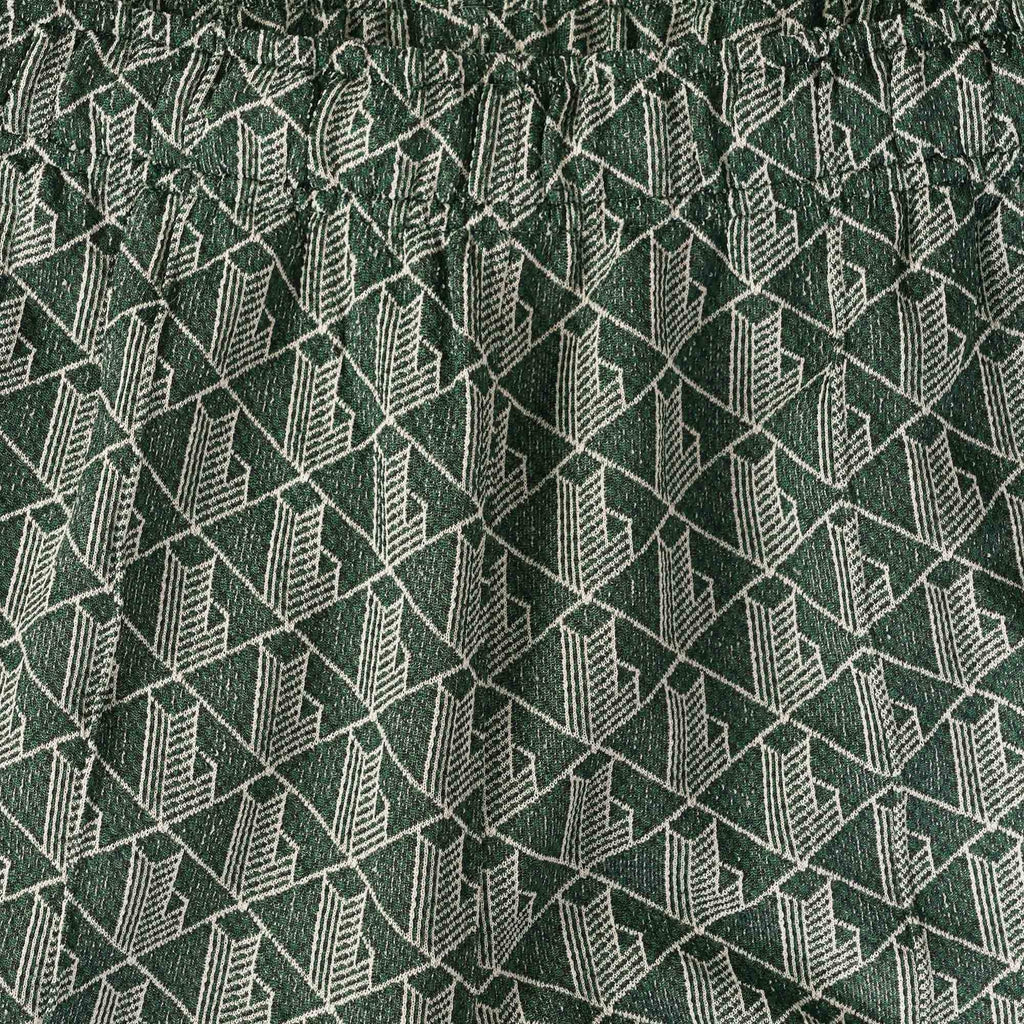 Lacoste Monogram Print Trackpants - Vert