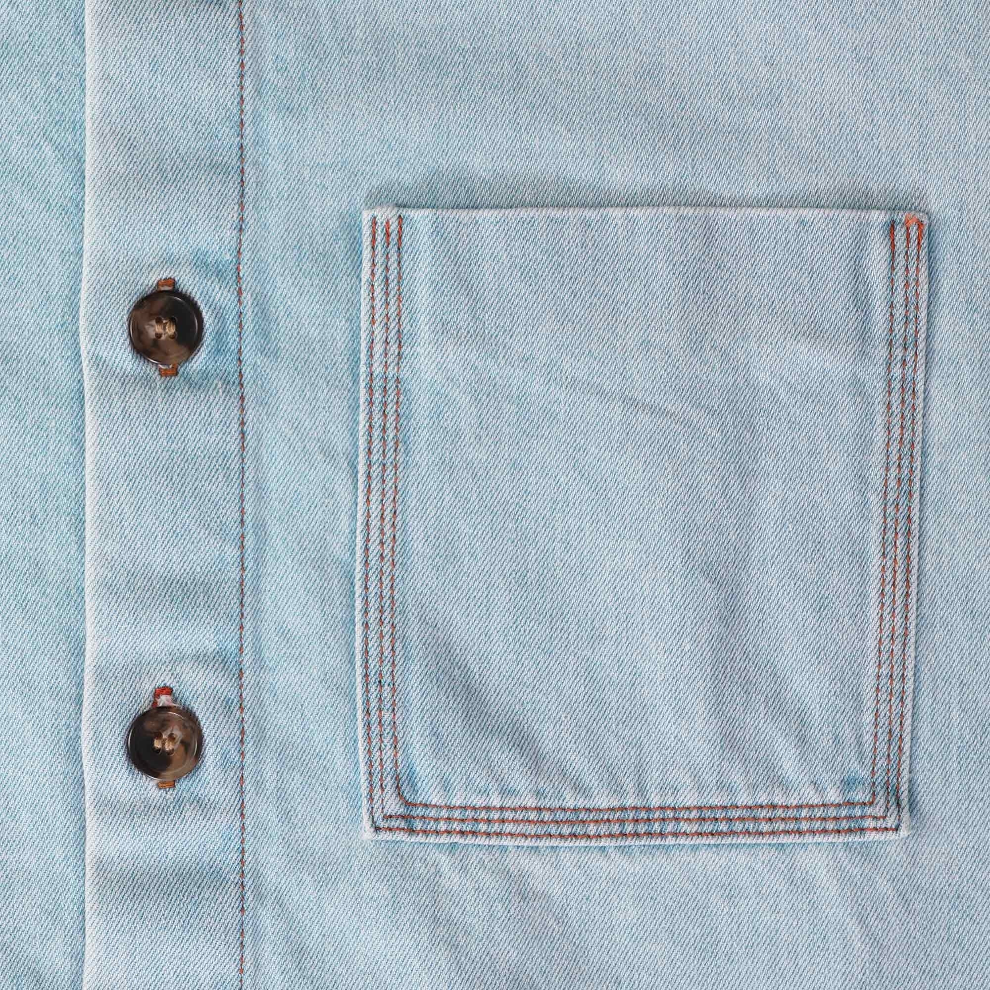 A.P.C. Gil Short-Sleeve Shirt - Bleached