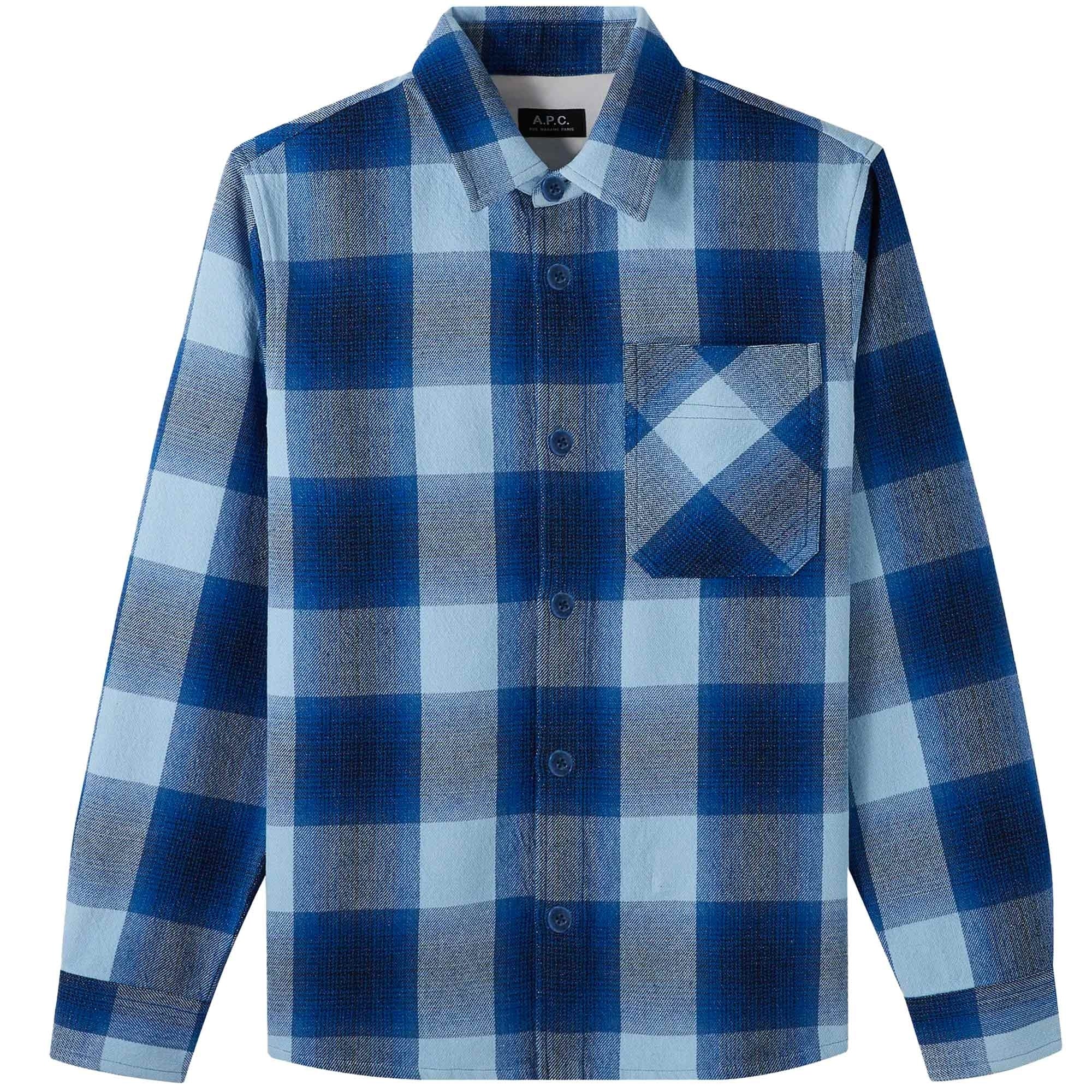 A.P.C. Basile Overshirt - Bleu
