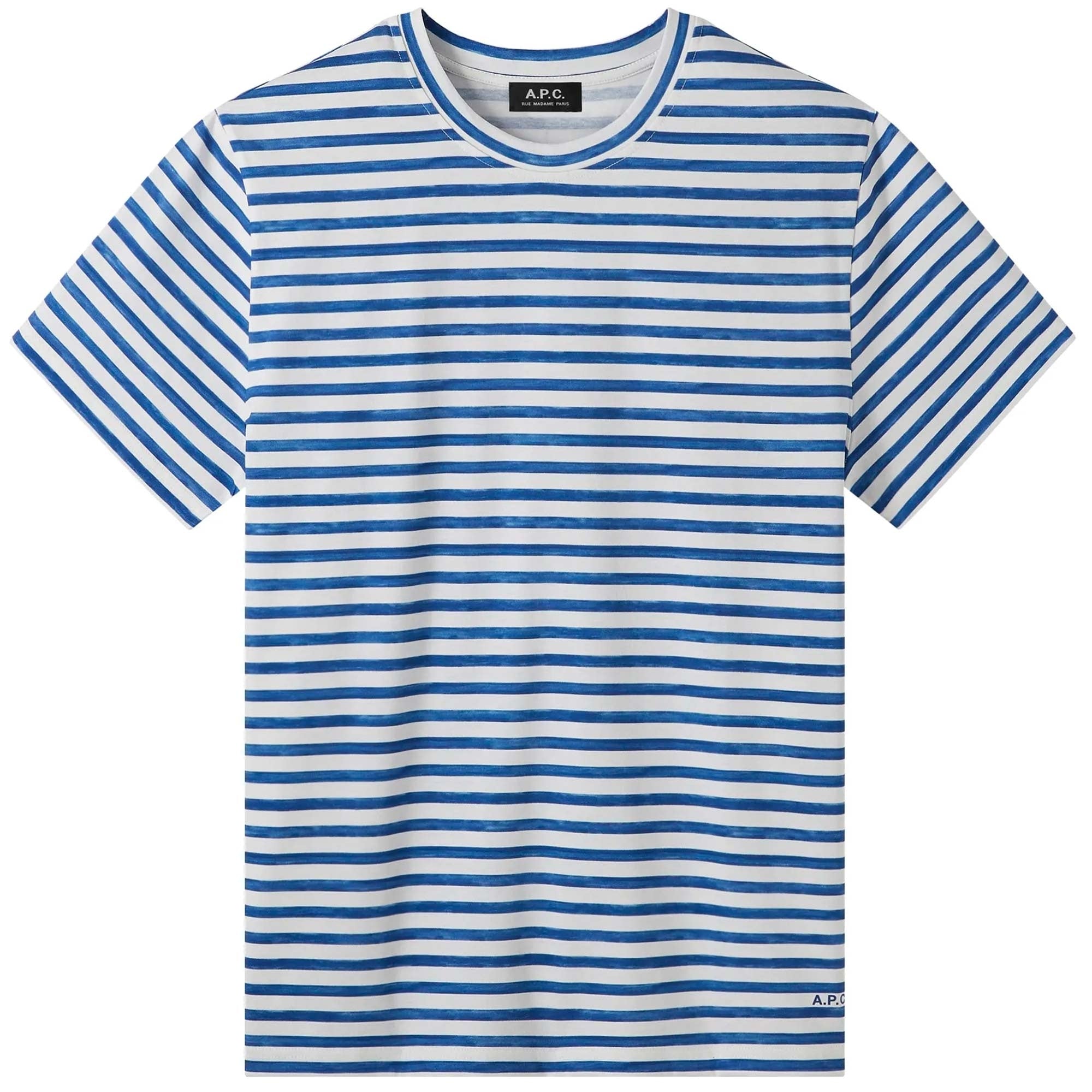 A.P.C. Marineiho T-Shirt - Blue Stripe