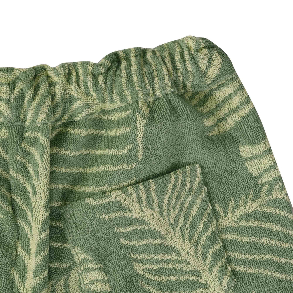 OAS Company Banana Leaf Terry Shorts - Green
