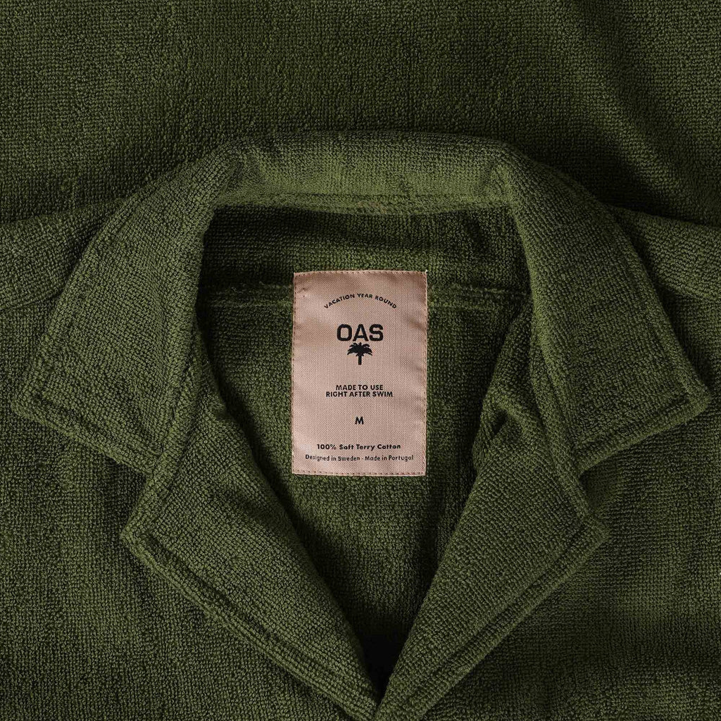 Cuba Terry Shirt - Army Green