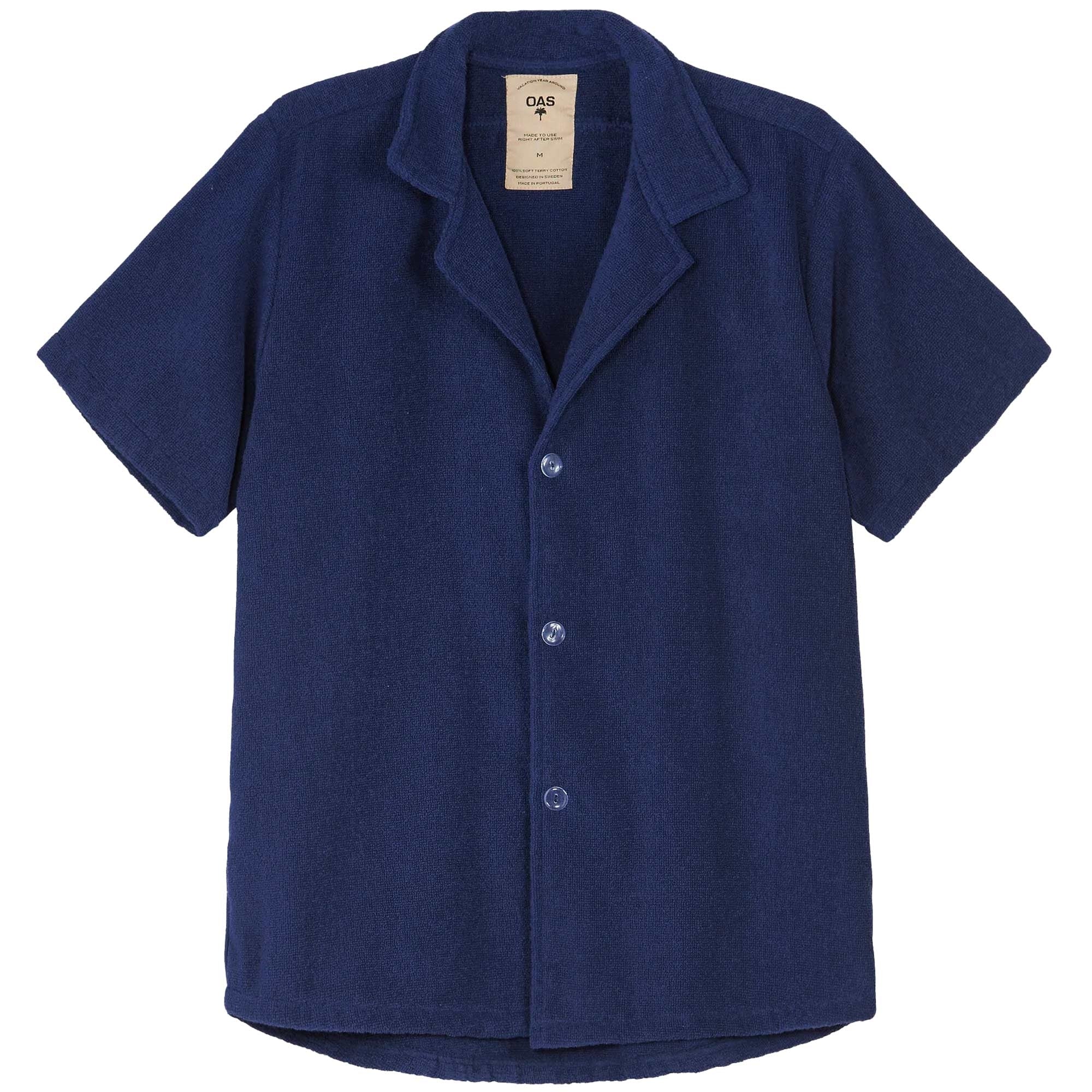 OAS Company Cuba Terry Shirt - Navy
