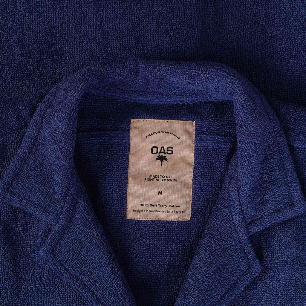 OAS Company Cuba Terry Shirt - Navy