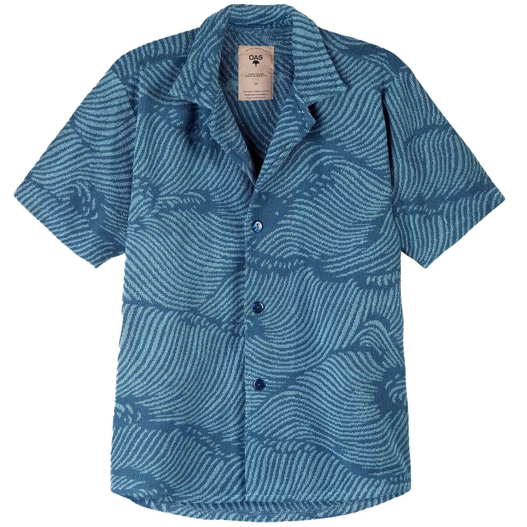 OAS Company Cuba Terry Shirt - Wavy