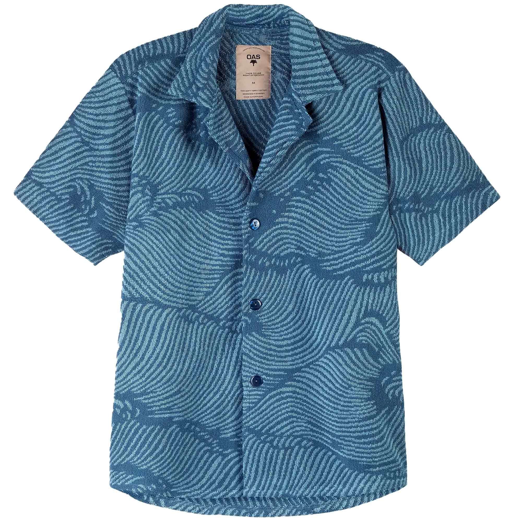 OAS Company Cuba Terry Shirt - Wavy