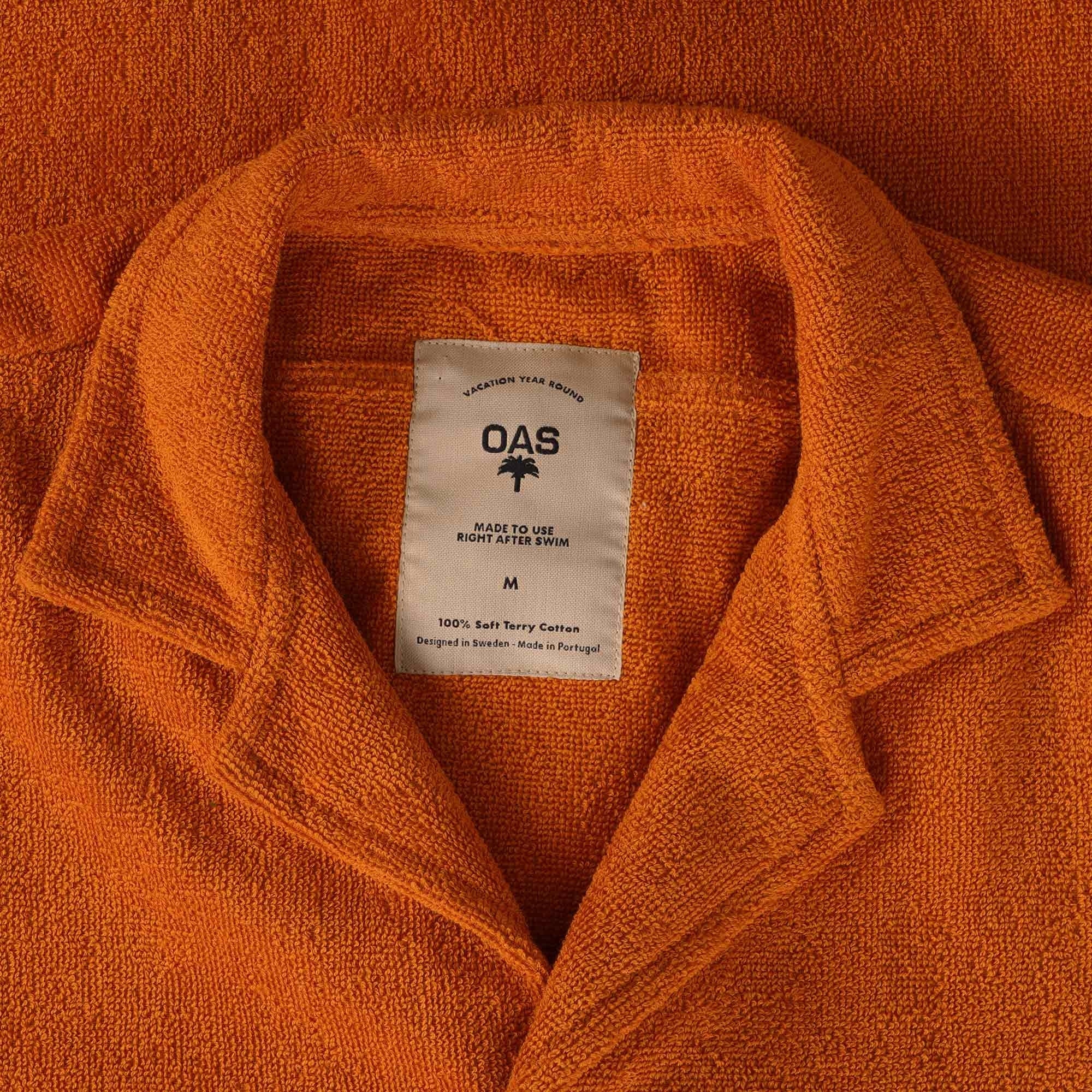 OAS Company Cuba Terry Shirt - Terracotta
