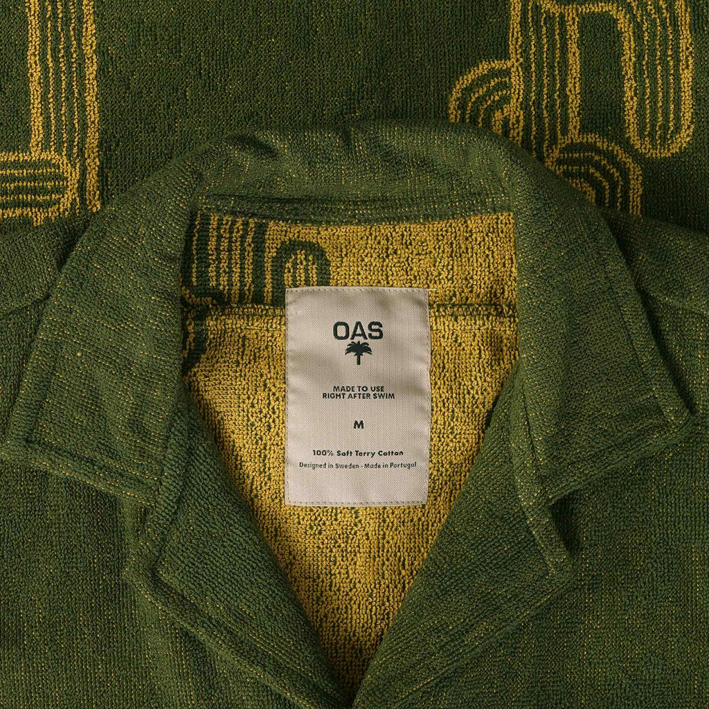 OAS Company Cuba Terry Shirt - Mezcal
