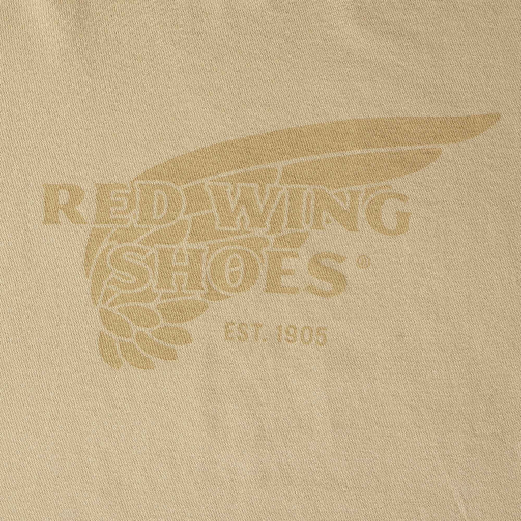 Red Wing Logo T-Shirt - Cream