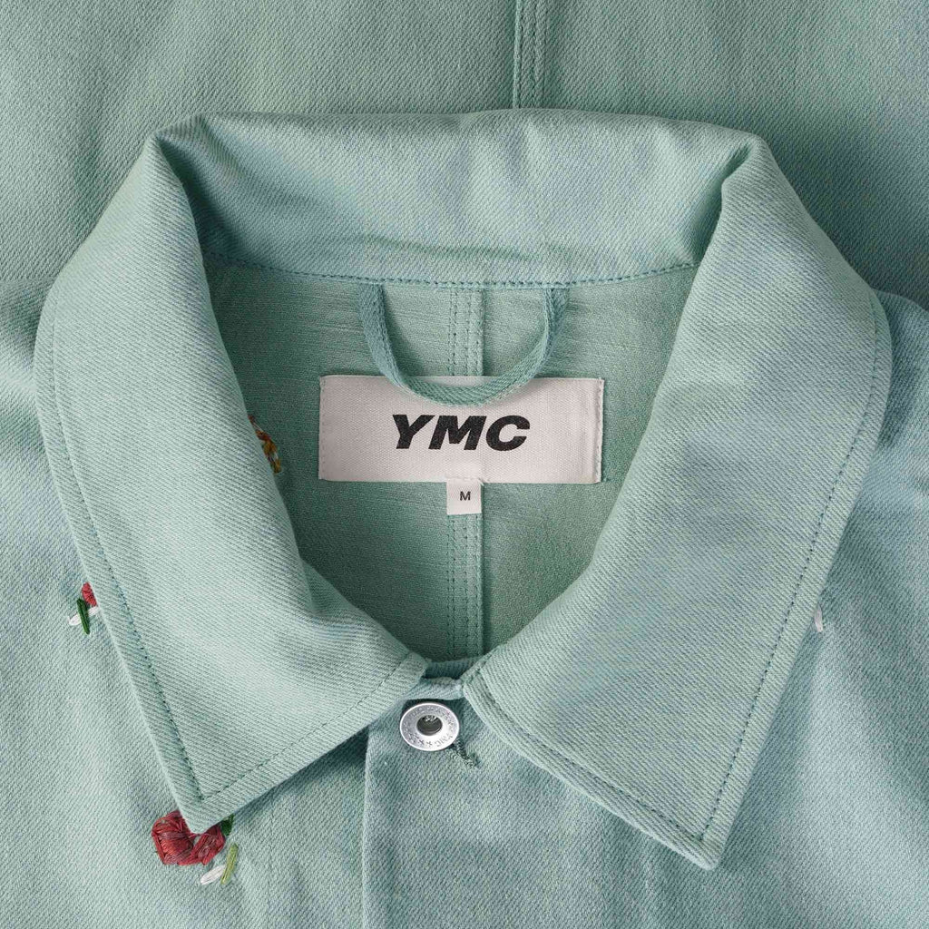 YMC Labour Chore Jacket - Indigo Bleached