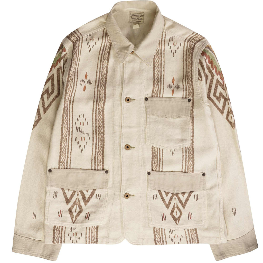 RRL by Ralph Lauren Linen-Cotton Shirt Jacket - Beige