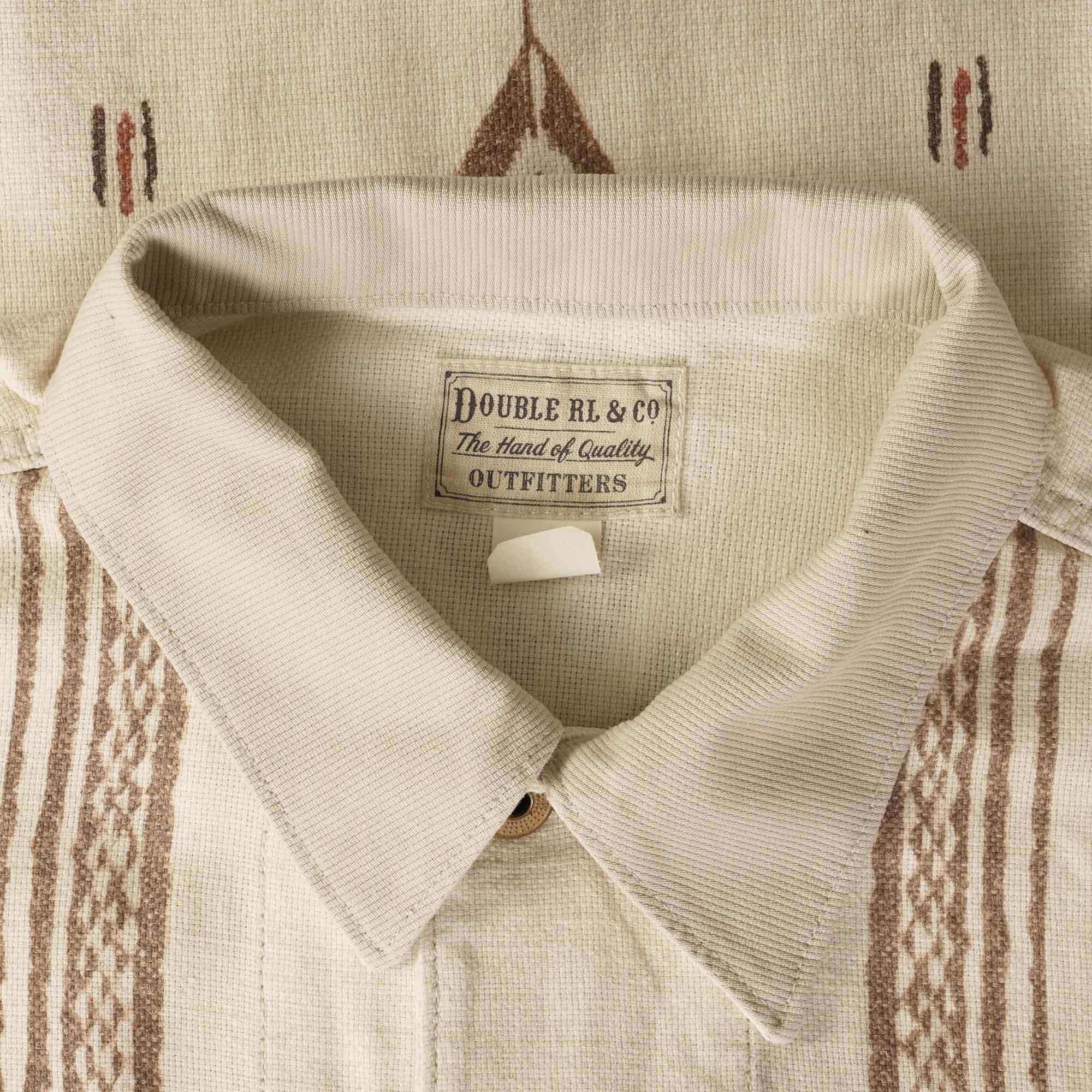 RRL by Ralph Lauren Linen-Cotton Shirt Jacket - Beige