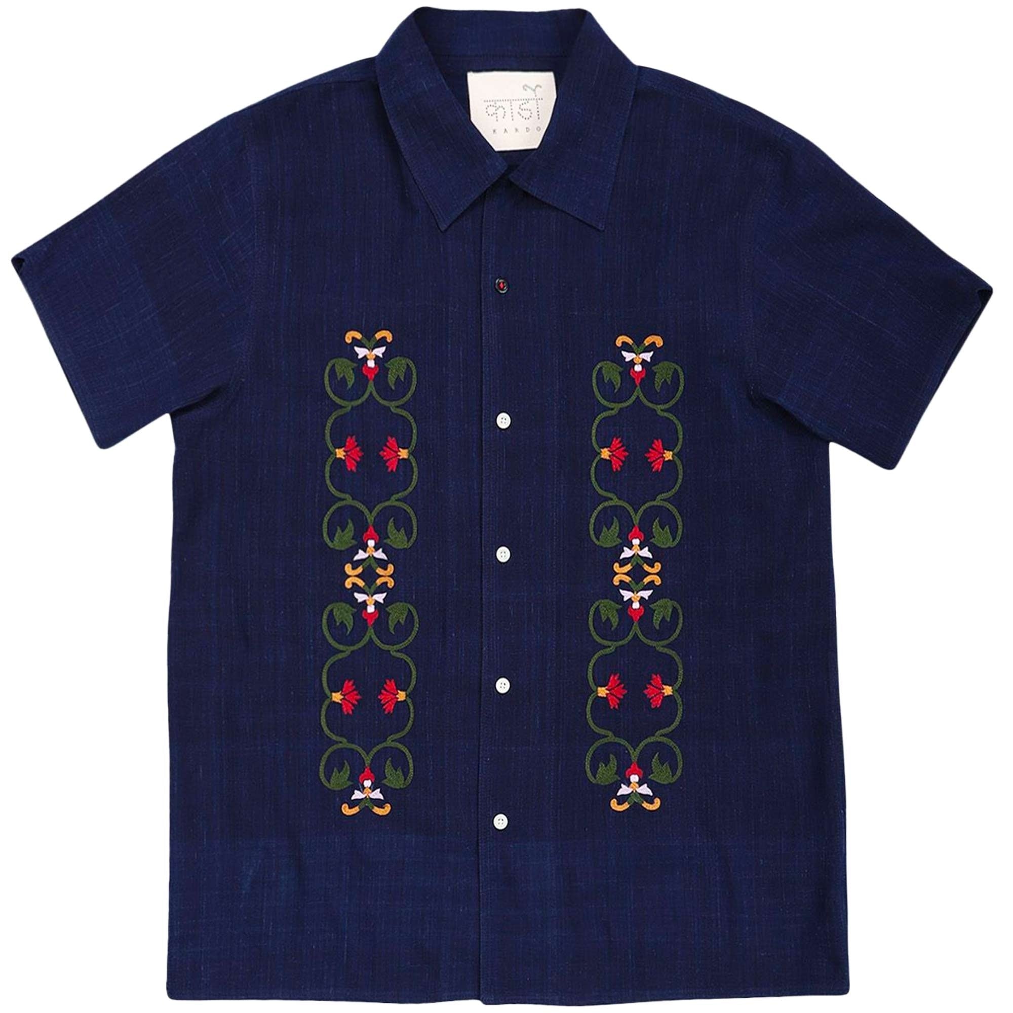 Kardo Chintan Shirt - Indigo