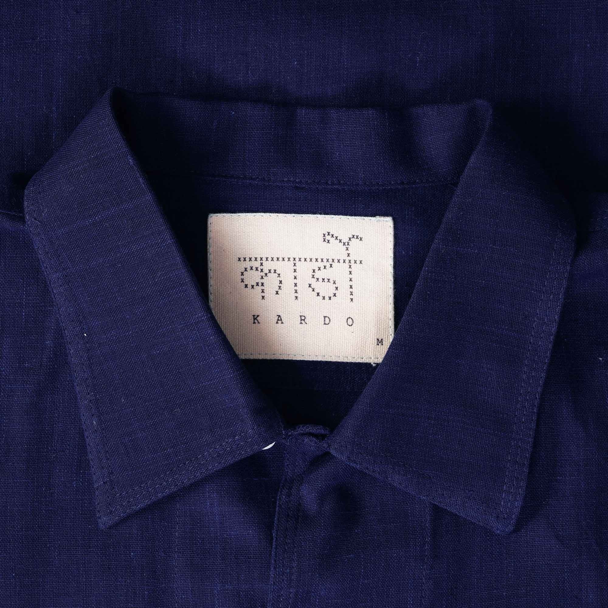 Kardo Chintan Shirt - Indigo
