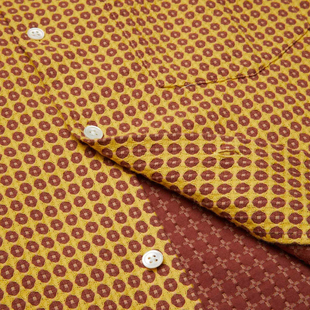 Portuguese Flannel Favo Shirt - Honey