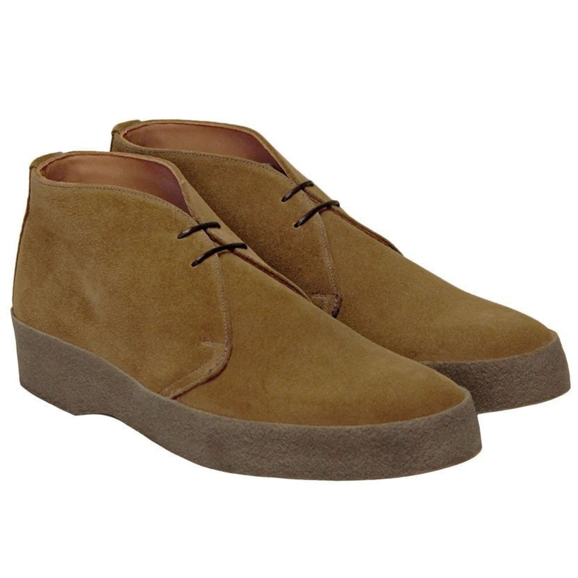 Hi Top Chukka Boot - Tan