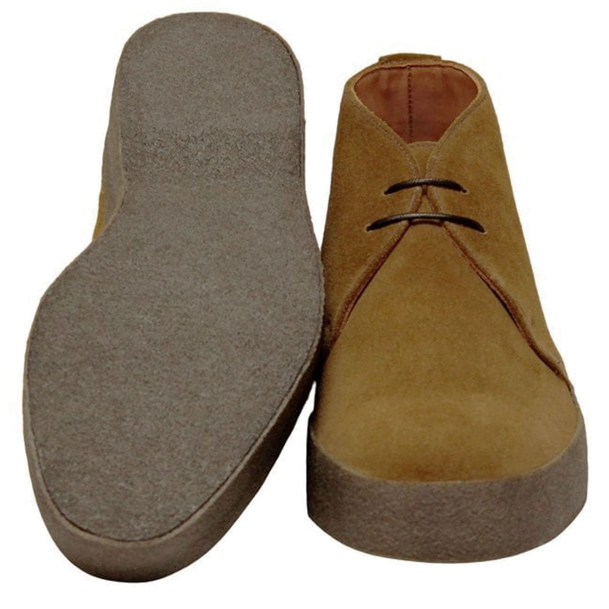 Sanders Suede Chukka Hi Top Boot | Tan | 6480TS – Stuarts London