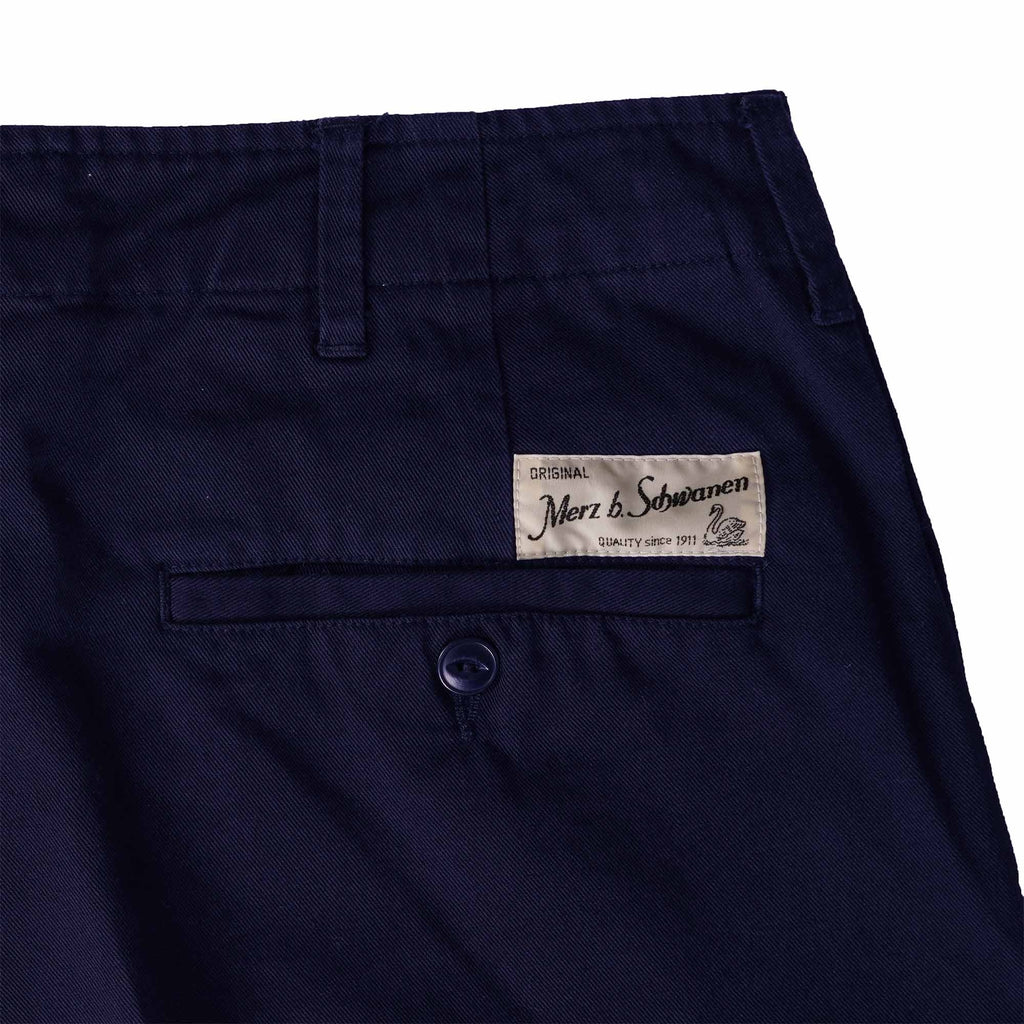 Merz b Schwanen Chinos 9.2oz - Ink Blue