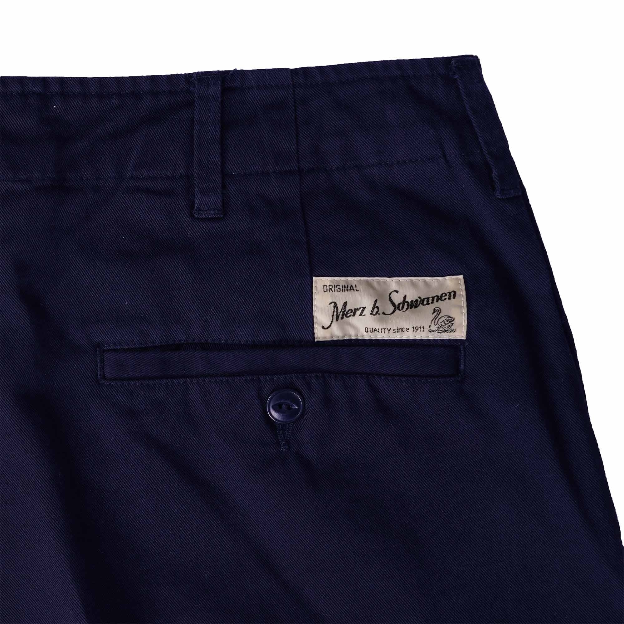 Merz b Schwanen Chinos 9.2oz - Ink Blue